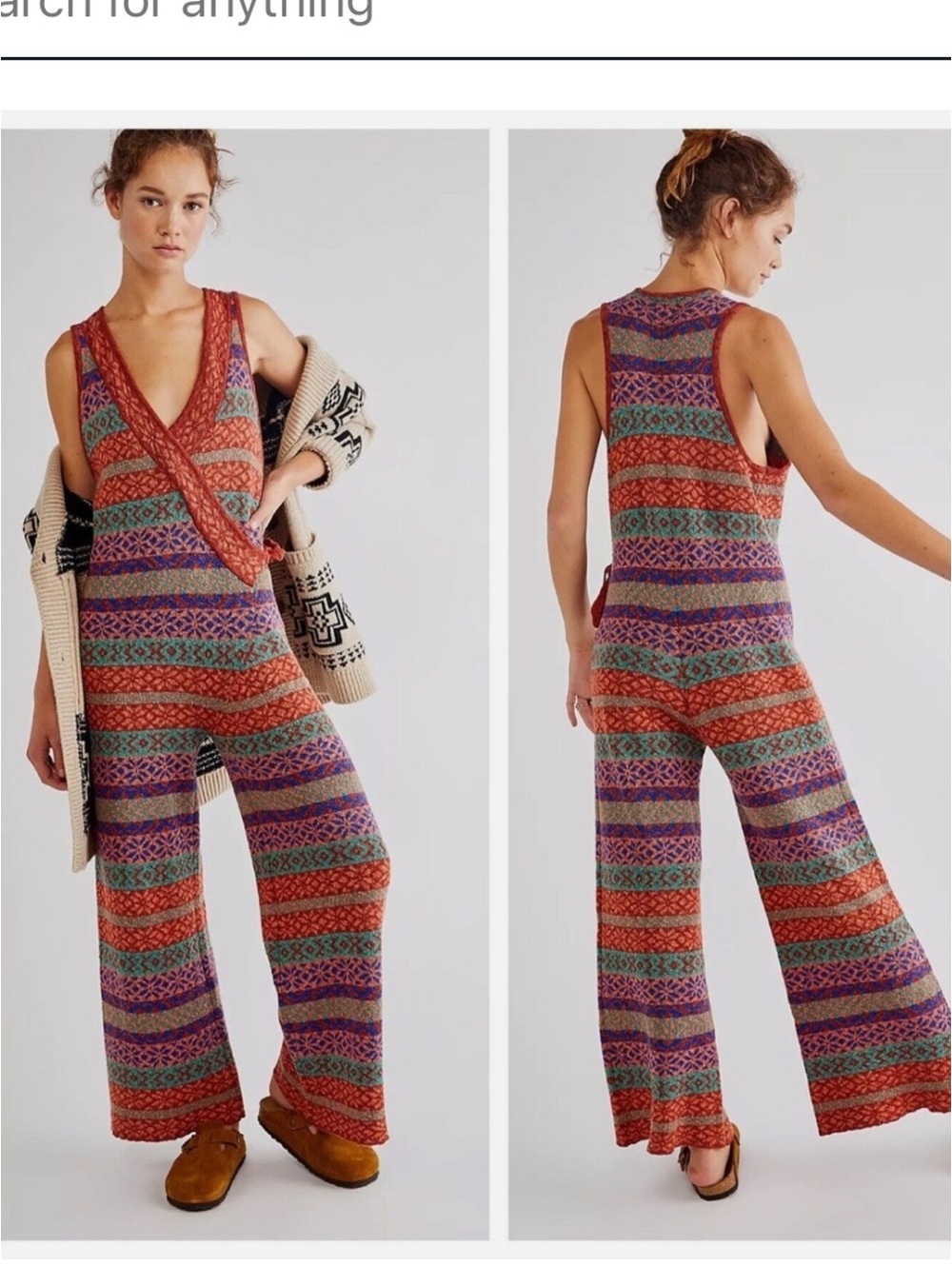 Free People “Snowfall Kind of Love” One‑Piece Jumpsuit Size Small NWT